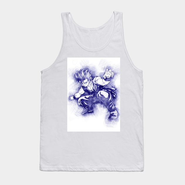 Gohan Dragon ball Tank Top by masnono